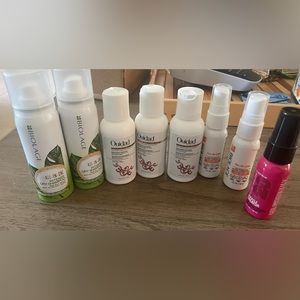 Set of 8 Mini Size Hair Care. Biolage and Ouidad. New